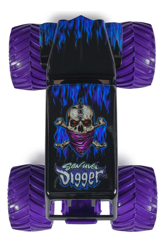 Excavadora Monster Truck Monster Jam Son-uva Fundida A Presi