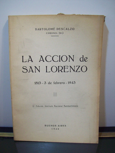 Adp La Accion De San Lorenzo Bartolome Descalzo / 1948