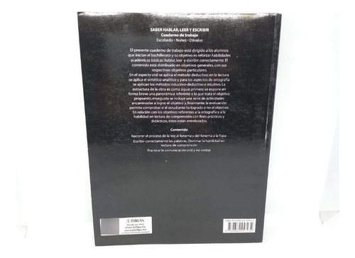 Saber Hablar, Leer Y Escribir: Ninguno, De Rodolfo Escobedo, Patricia Nuñez. Ninguno, Vol. Ninguno. Editorial Trillas, Tapa Blanda, Edición S/e En Español, 2008
