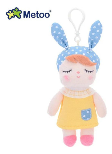 Colgante De Felpa Gris De Ensueño Metoo Mini Angela Charm, P