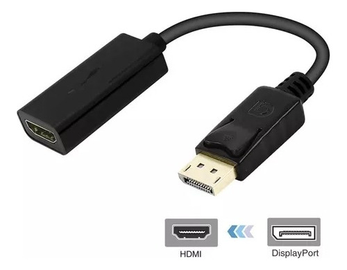 Cable Adaptador Convertidor Displayport Dp A Hdmi 4k Laptop