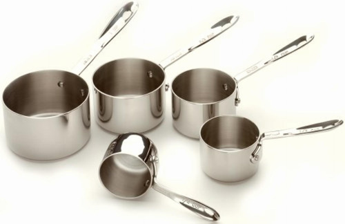 All-clad 59917 Stainless Steel Measuring Cups Cookware Set,