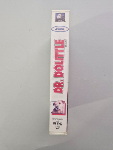 Fox , Doctor Dolittle Dr Vhs, Español Original Coleccion (Usado)