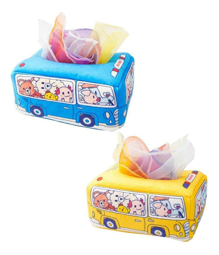 Caja De Pañuelos Para Bebé, Cajón De Autobús Con Toallas Z