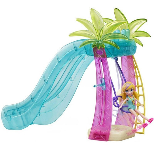 Set De Juego Polly Pocket Parque Acuatico De Deportes