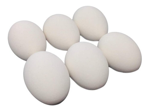 Huevos Anidadores Falsos Para Gallinas X4 Huevos 