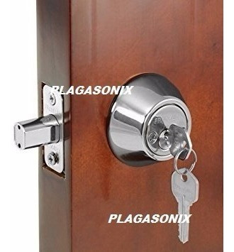 Imagen 3 de 10 de Cerrojo Tipo Americano Antipanico Ideal Adaptar A Celular