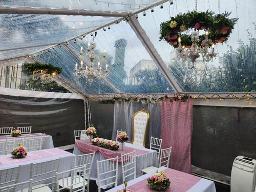 Alquiler Livings Rustico Puffs Sillas Tiffany Carpas Eventos