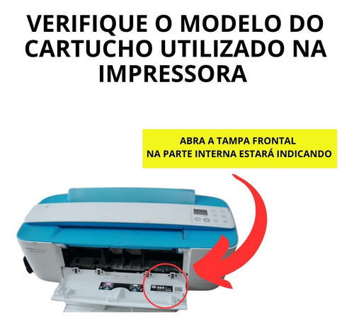 Cartucho 667 Preto Recarregável Advantage 2376 2774 2874