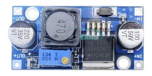 Imagen 6 de 10 de Convertidor De Voltaje Dc A Dc Lm2596 Dc-dc Hw-411 Arduino