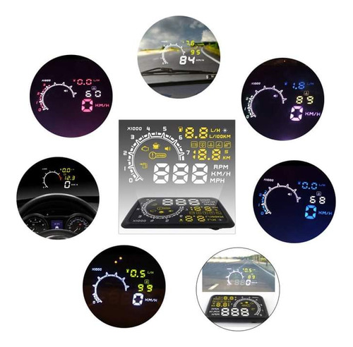 Tacometro Digital Obd Hud