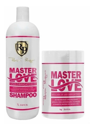 Robson Peluquero Master Love Kit De Champú Y Mascarilla.