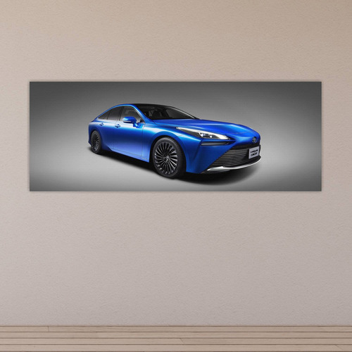 Cuadro 30x80cm Auto 2019 Toyota Mirai Concept 95 239