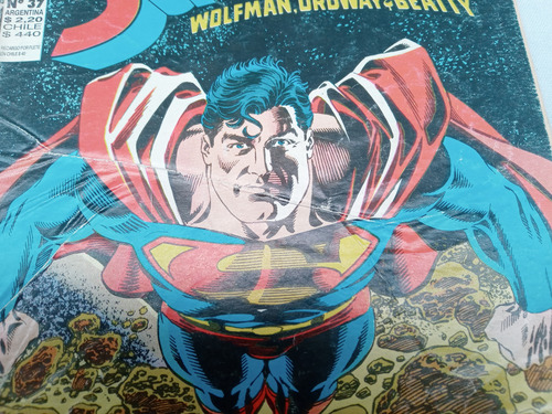 Historieta Comic Antiguo * Superman * Año 4 No 37 Ed Perfil (Usado)
