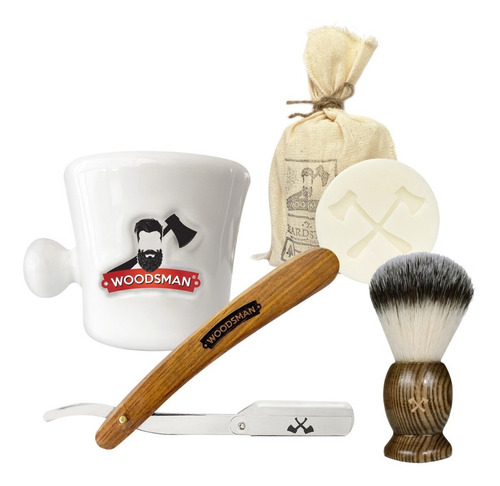 Woodsman - Kit De Afeitado Clásico Modelo No.5