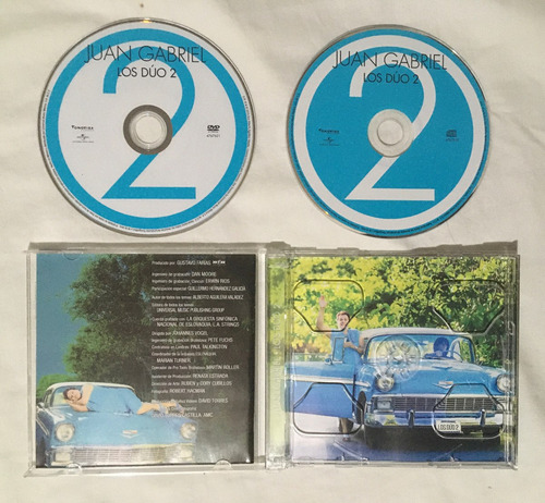 Cd Dvd Juan Gabriel Los Duo 2 (Usado)