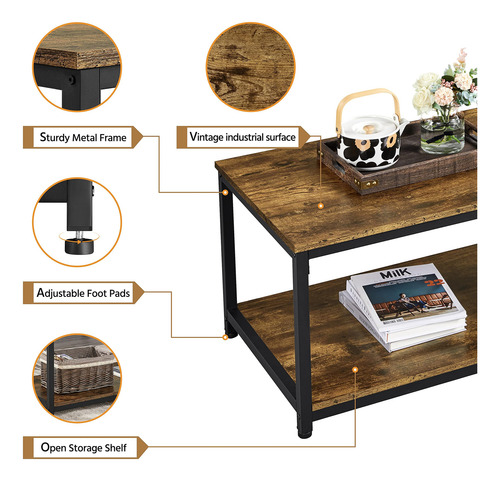 Mesa Auxiliar Industrial De Madera Estante Almacenamiento Ma