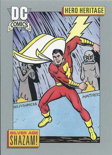 Barajita Shazam! Dc Comics 1991 #14 Hero Heritage Silver