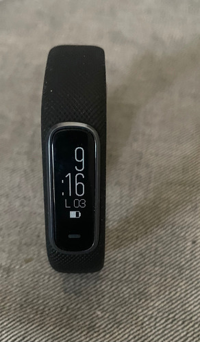 Monitor De Actividad Física Garmin Vivosmart 4 Negro Negro Negro Plateado (Usado)