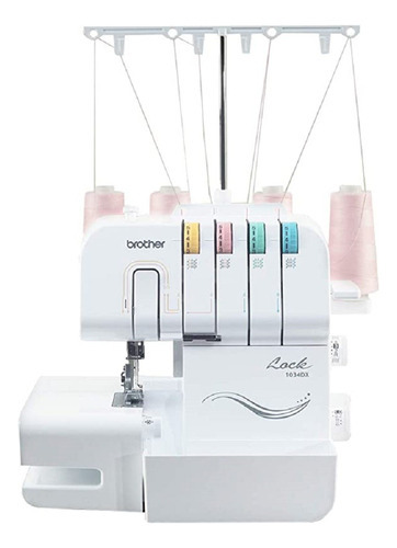 Maquina De Coser Brother 1034dx Overlock 1300 Puntadas X Min