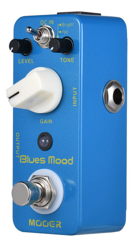 Pedal De Efectos Blues Mood Blue Pedal Full.metal Mooer Effe