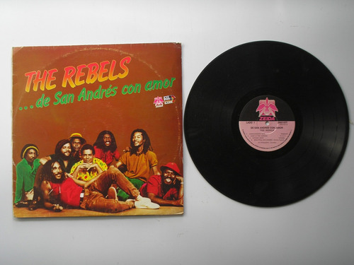 Lp Vinilo The Rebels De San Andres Con Amor