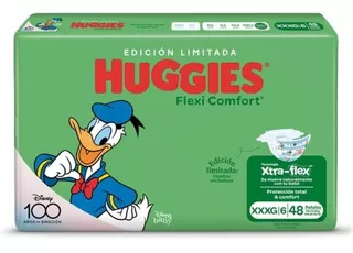 Huggies Flexi Comfort Xxxg (+de 18kg) 48un