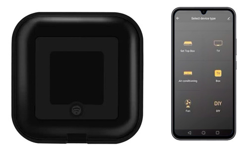 Control Remoto Infrarrojos Gadnic Inteligente Wi-fi Alexa Go Color Negro