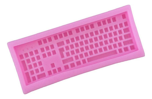 Teclado De Silicona Fondant Cake Decorating Chocolate Mold