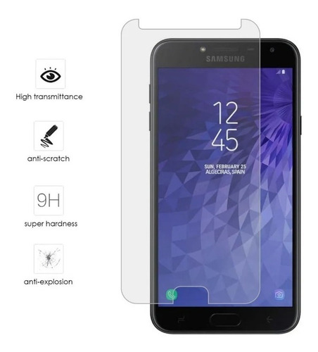 Vidrio Templado Glass Samsung J4 2018 (premiun 9h )