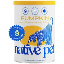 Comprar Pumpkin Orgánica Para Perros (8 Oz) - Fibra Orgánica, F7fwd