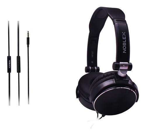 Imagen 1 de 7 de Auriculares Manos Libres Noblex Hp1077bb - Celular Y Tablet