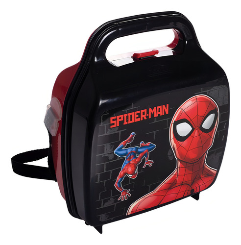 Lancheira Super Heróis Homem Aranha Infantil Plasutil
