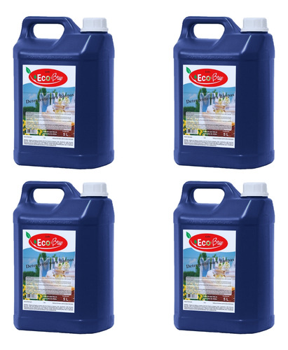 Kit 20l Lava Roupas Liquido Profissinal Sabão Concentrado