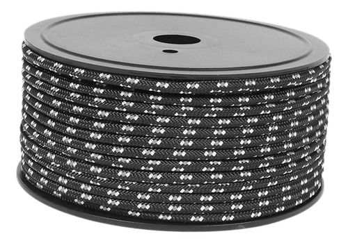 Corda Para Barraca De Acampamento, Linhas Externas De Preto