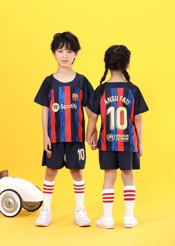 Conjunto FC Barcelona Niño Personalizado