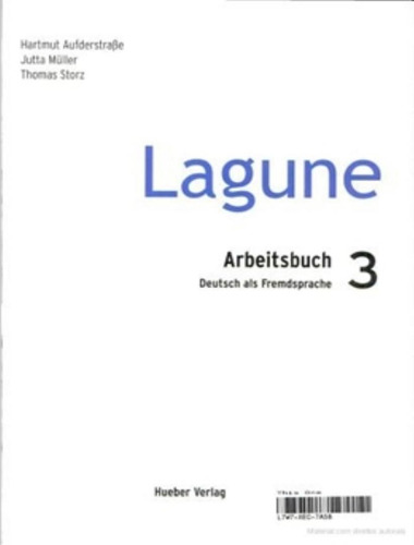 Lagune 3 - AB, de Muller, Jutta. Editorial Hueber Verlag, capa mole em alemão, 1999