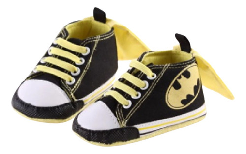 Tenis De Batman Para Bebe Suela Suave, Primeros Pasos Mod2