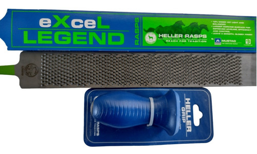 Raspa Escofina Mustad Excel Legend + Mango Envio Gratis