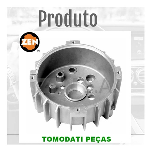 Mancal Alternador Komatsu D65/ D60, Caterpillar D4/ D6: Tras