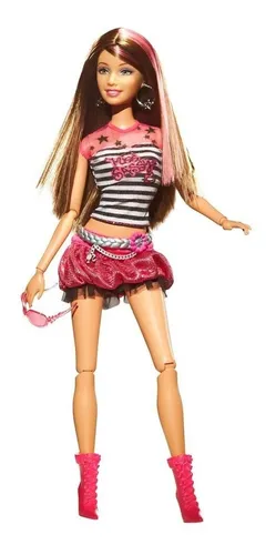 Boneca Barbie Fashionistas Sassy 2009 Articulada Mattel