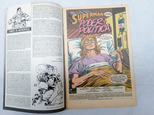 Historieta Comic Antiguo * Superman * No 52 Zinco Deca 90 (Usado)