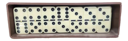 Domino En Caja De Plastico 28 Fichas Bisonte