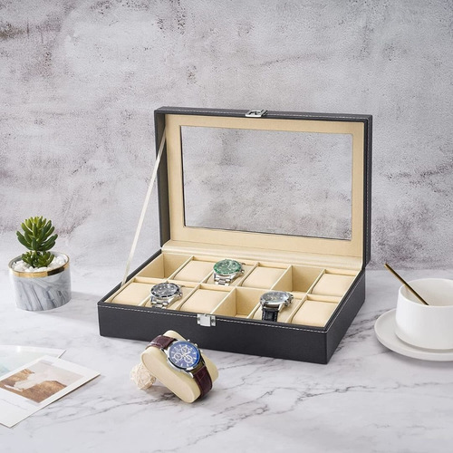 Caja Organizador Relojes Caja Reloj Caja Relojes Estuche 12