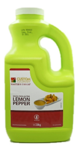 Salsa Alitas Lemon Pepper 3.8l Concentrado 100% Calidad