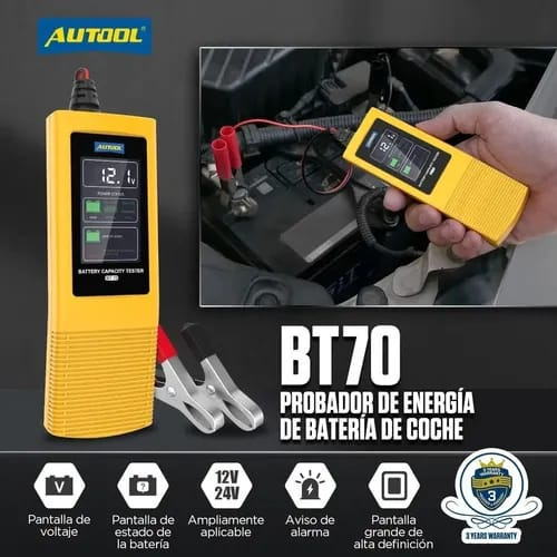 Probador De Bateria Autool Bt70 