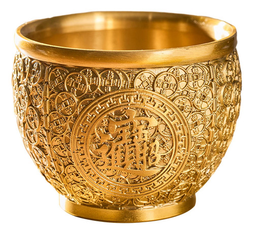 Feng Shui Treasure Bowl Adorno De Mesa Tazón De Oferta L