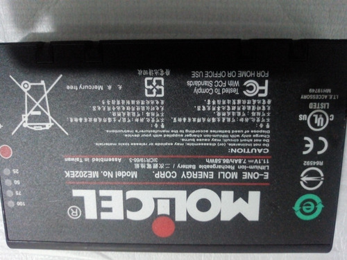 Bateria Molicel Respirador / Ventilador / Drager Philips
