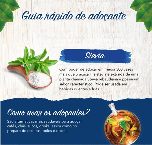 Adoçante Stévia Absolut Pó 150g - 100% Puro Sem Glúten