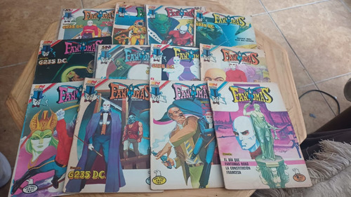 6235 D.c. Serie Completa Comics Fantomas La Amenaza Elegante